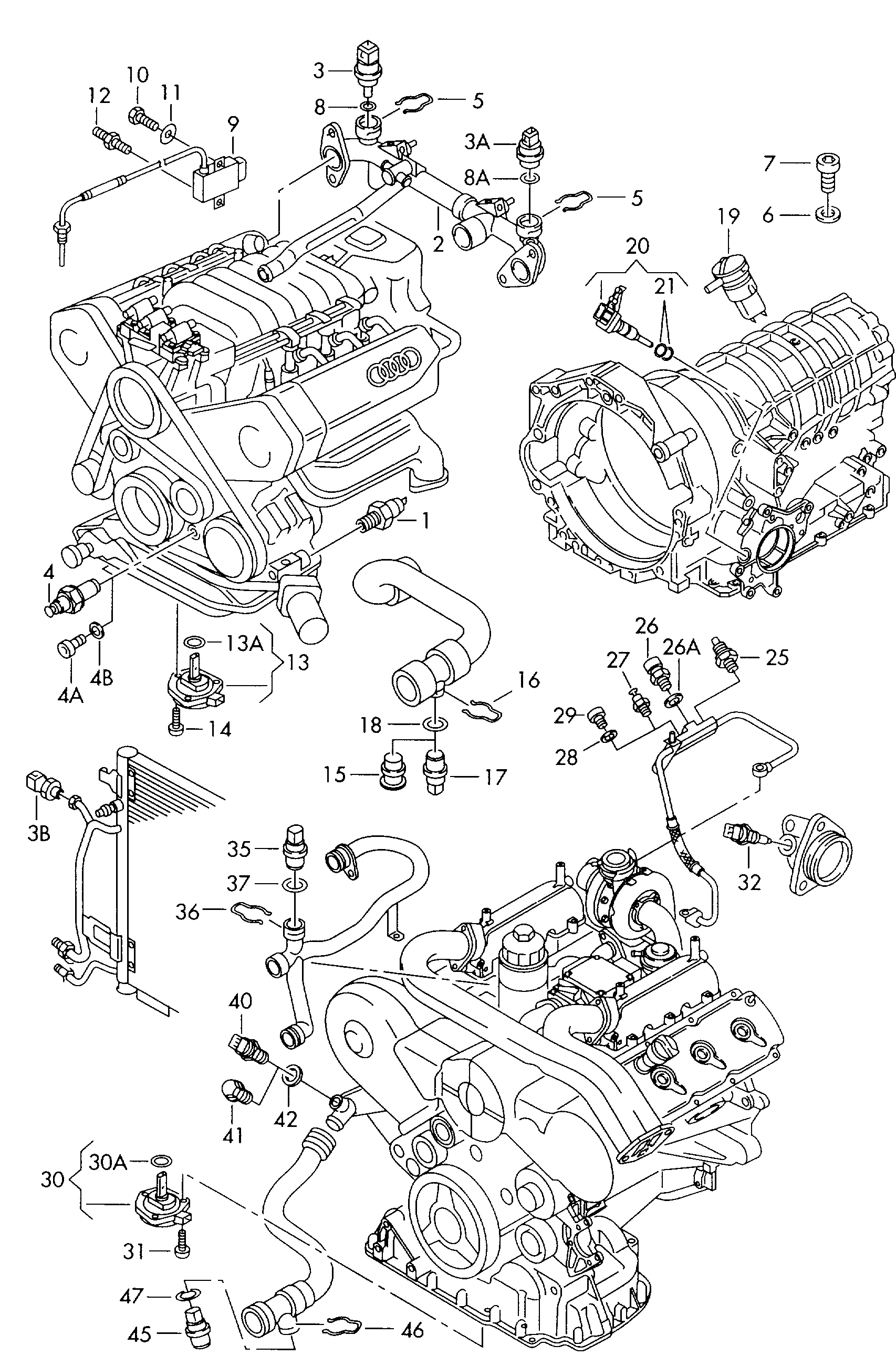 AUDI 03C 907 660 H - Snímač stavu motorového oleja parts5.com