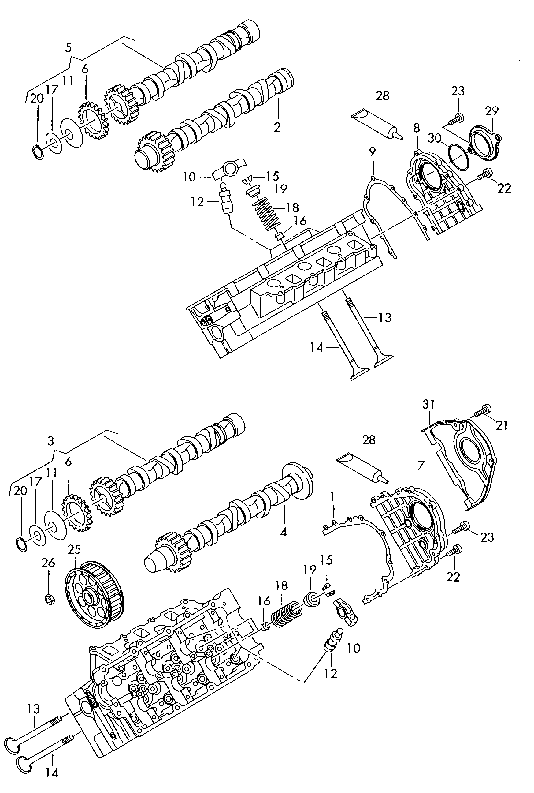 VAG N  91077901 - Τσιμούχα, πολλαπλή εισαγωγής parts5.com