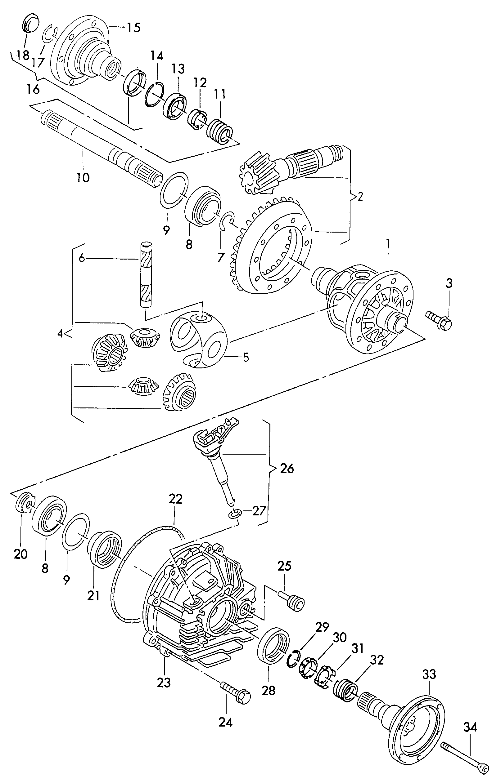 Skoda 016 409 399 B - Simering, diferential parts5.com