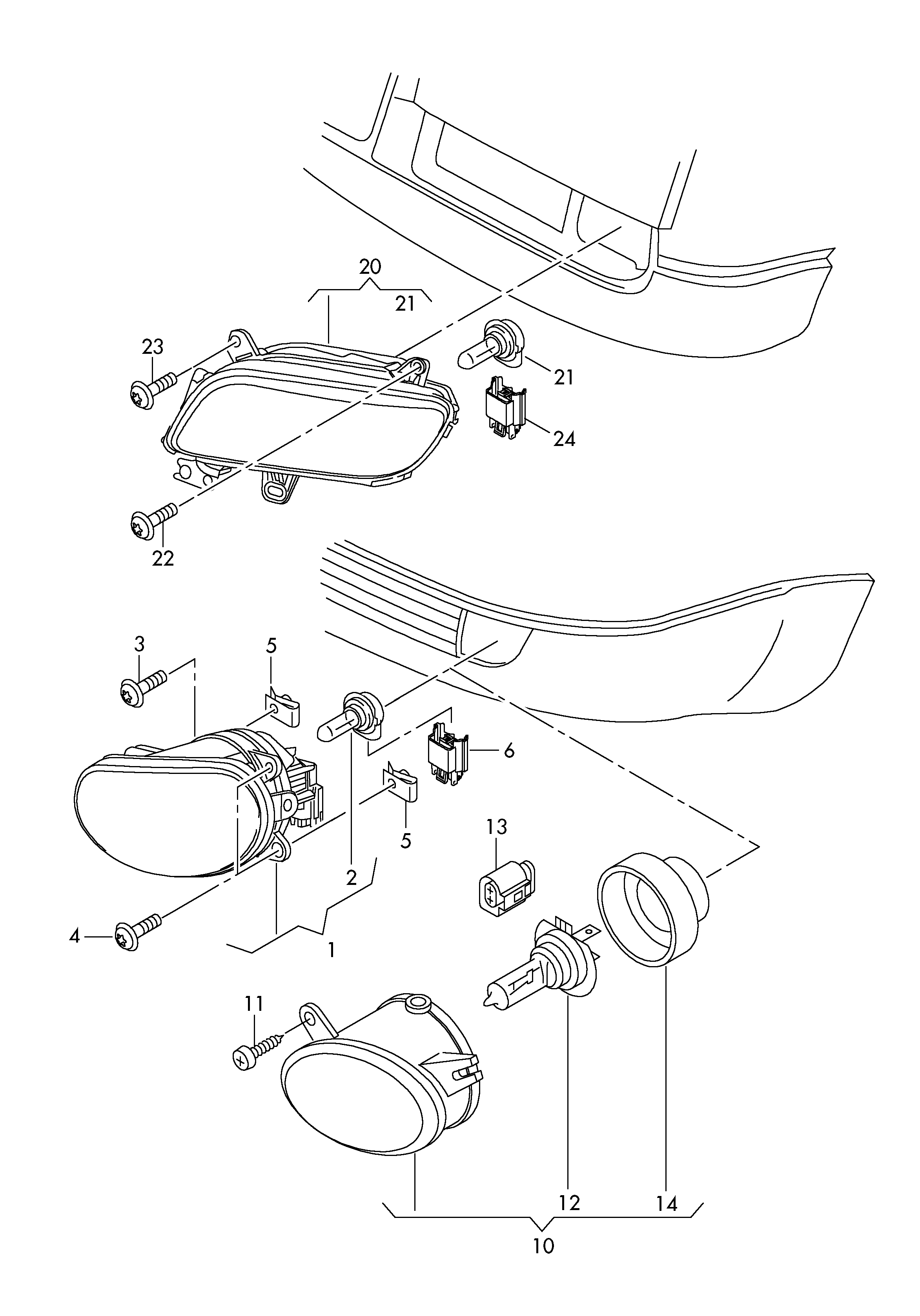 VAG N  10529701 - Bulb, cornering light parts5.com