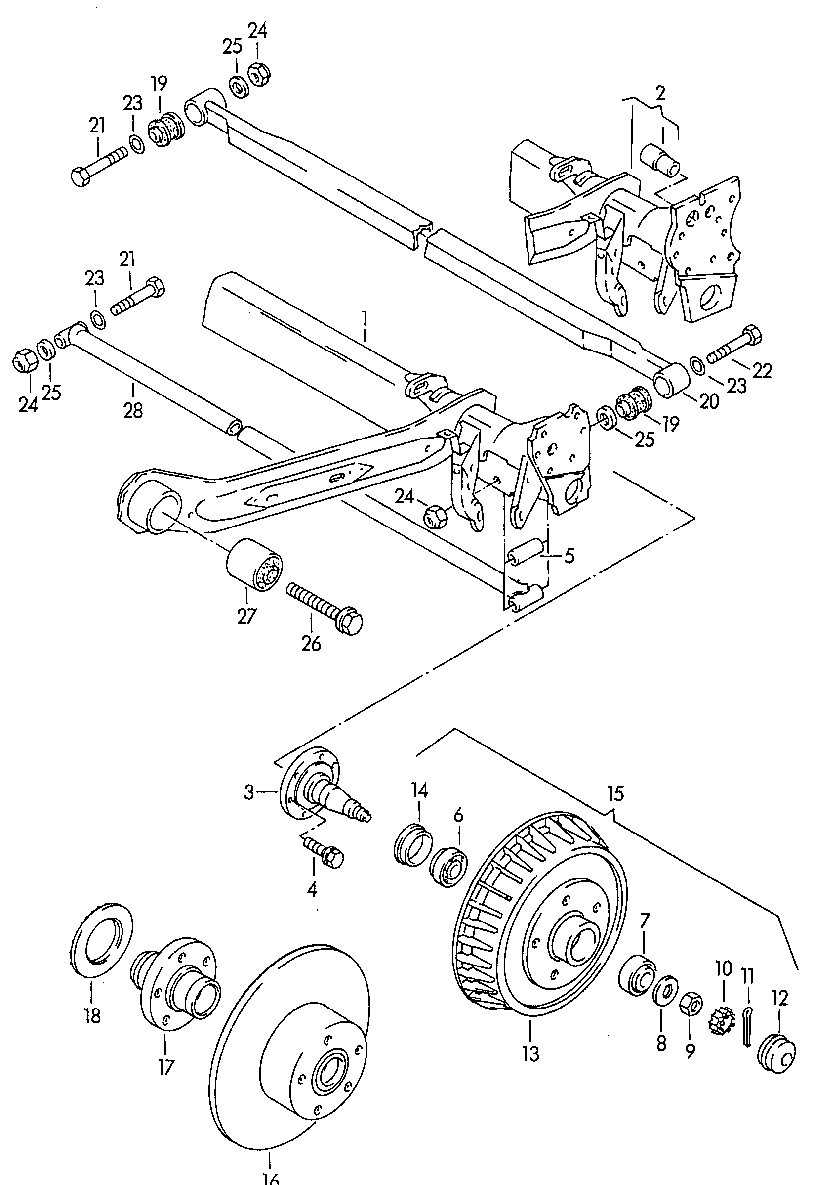 VW 211 405 645 D - Juego de cojinete de rueda parts5.com