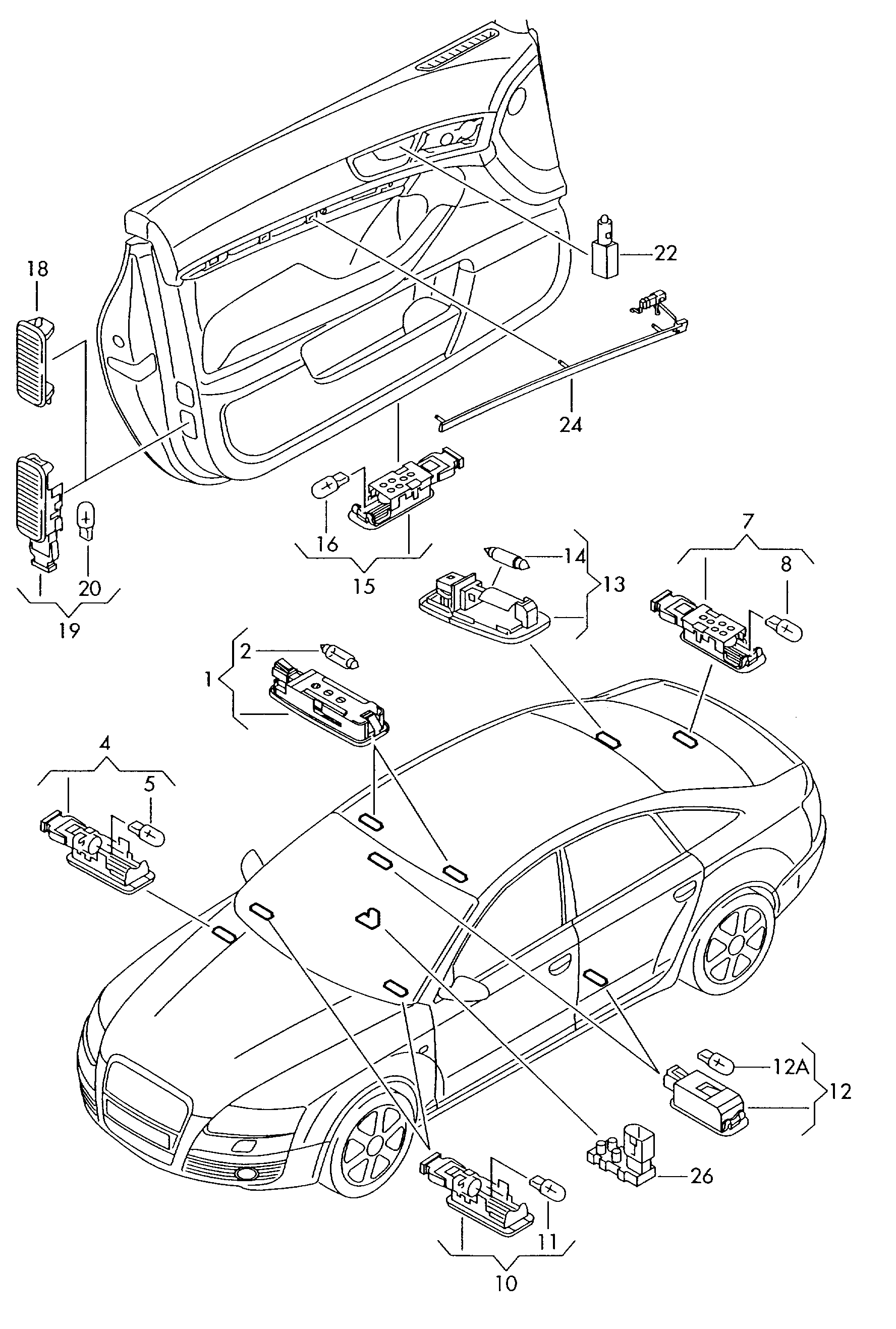 VAG 8D0947415 - Sijalica parts5.com