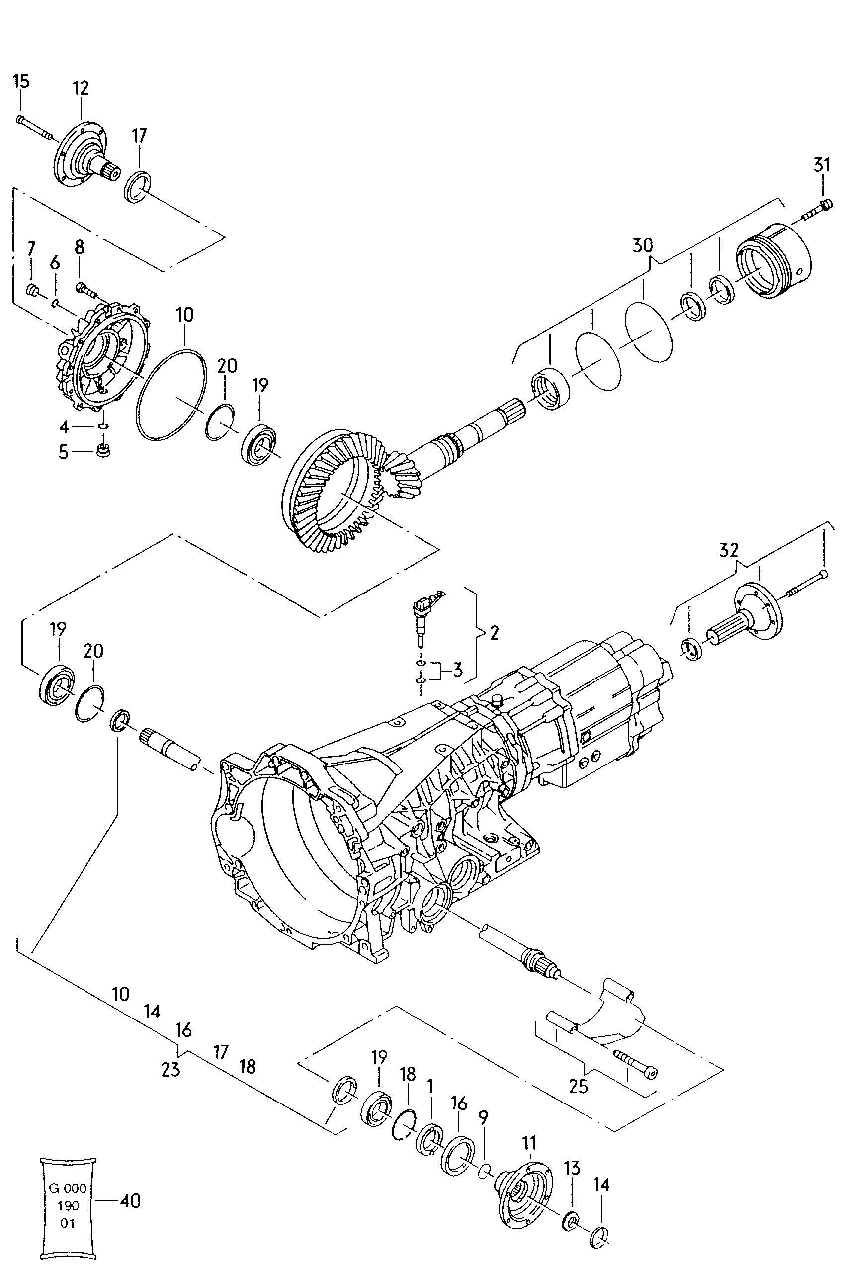 AUDI N 012 319 1 - Biztosító gyűrű parts5.com