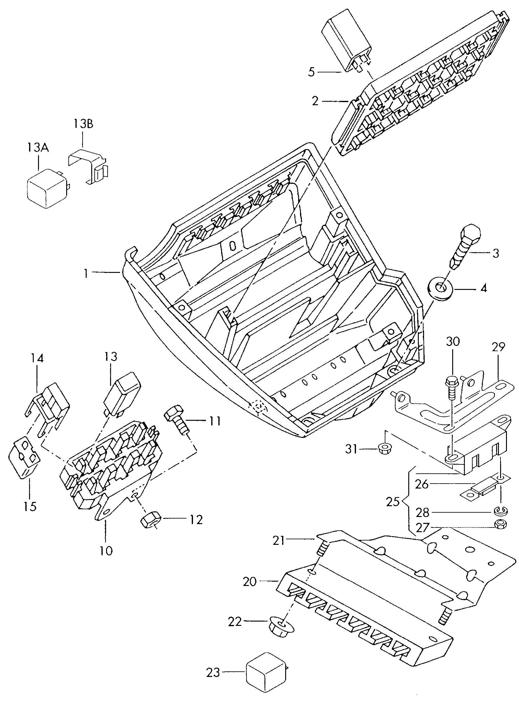 VAG 8D0 951 253 - Ρελέ, φώτα πορείας parts5.com