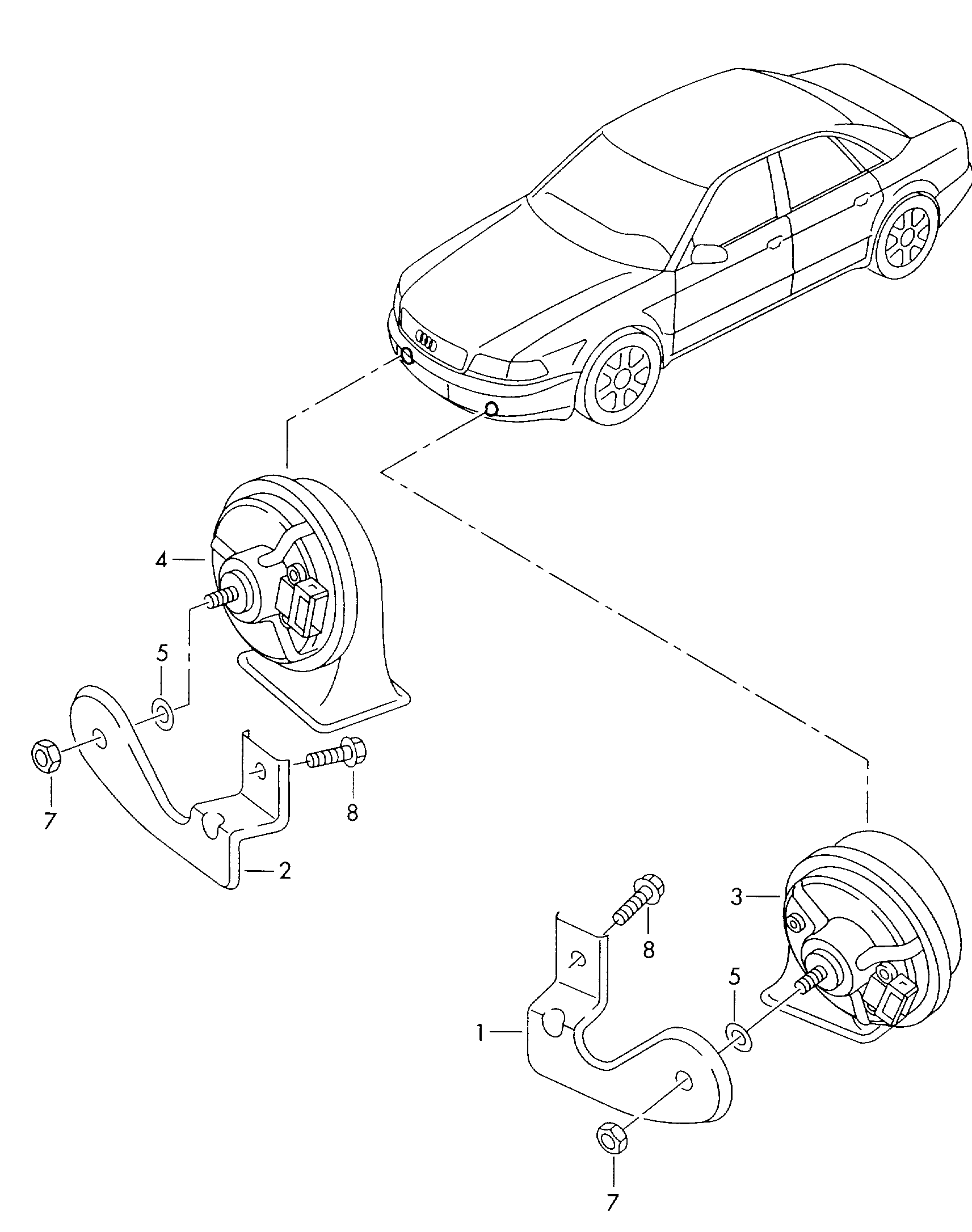 AUDI 4D0 951 221 B - Kürt parts5.com