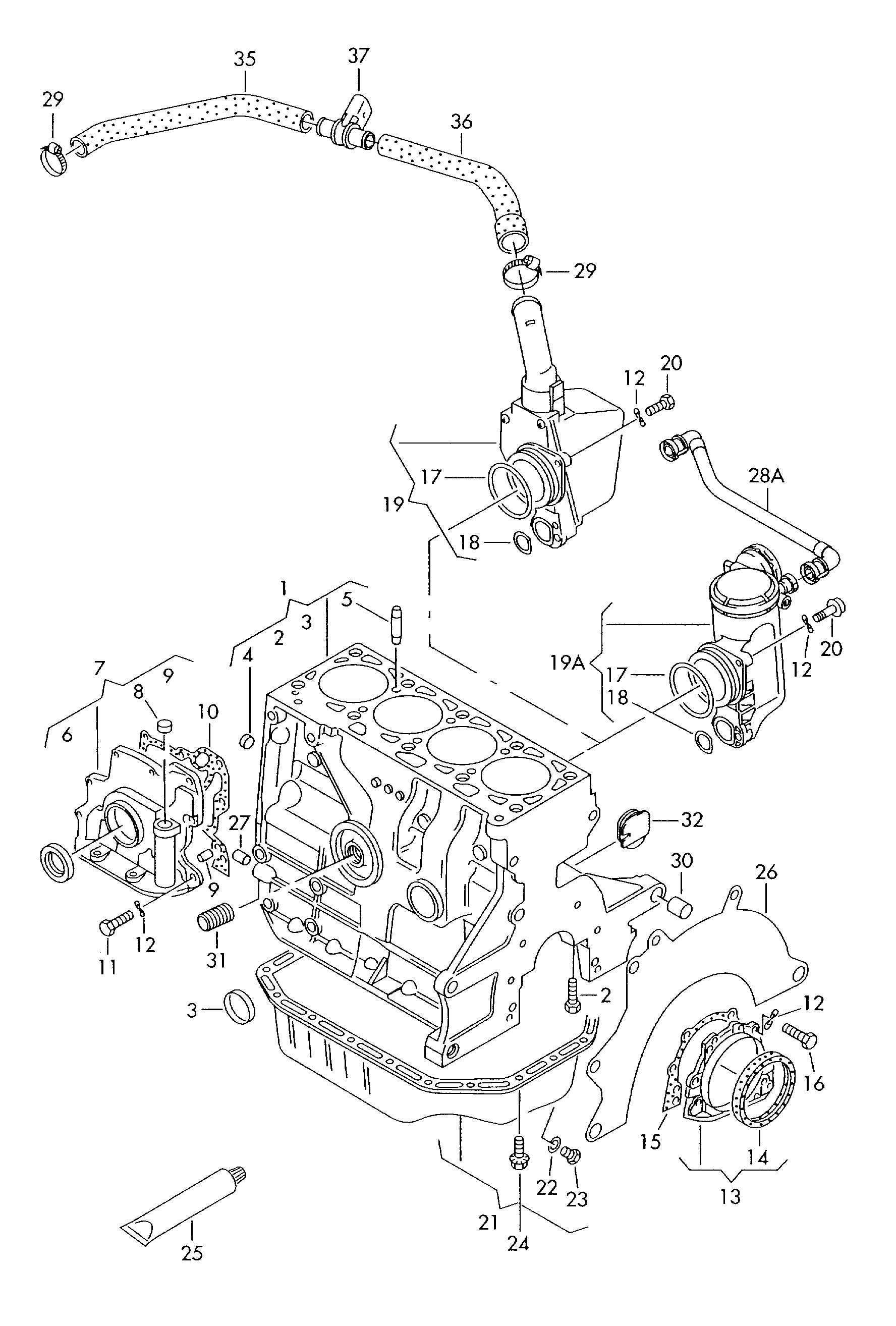 Seat N   908 132 02 - Sealing Plug, oil sump parts5.com