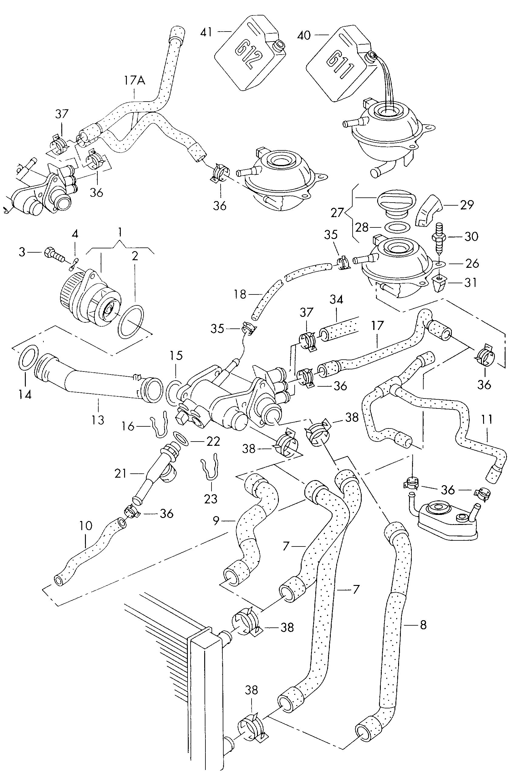 VAG 8D0 959 481 B - Θερμικός διακόπτης, βεντιλατέρ ψυγείου parts5.com