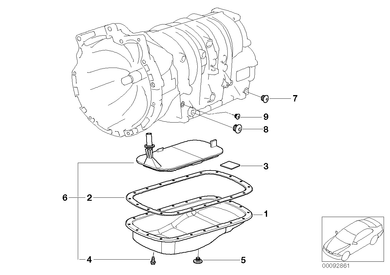 BMW 24 11 7 533 937 - Surub de golire,baia de ulei parts5.com