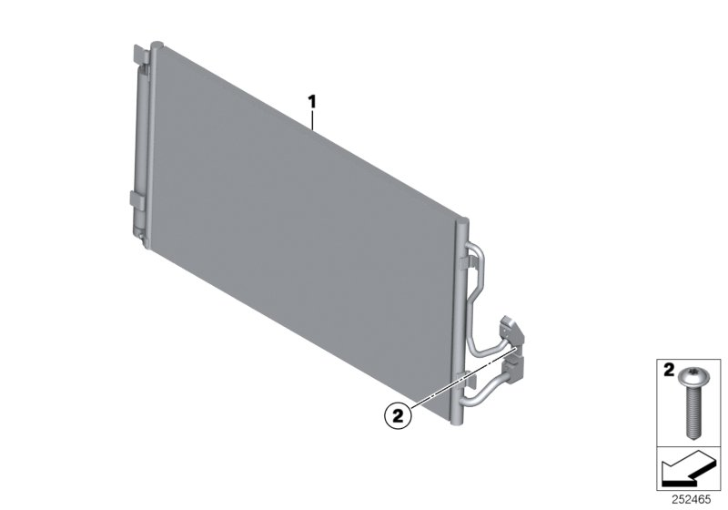 BMW 64 50 6 804 722 - Condensator, climatizare parts5.com