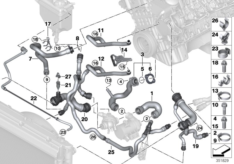 BMW 11537545278 - Joint d'étanchéité, collecteur d'admission parts5.com