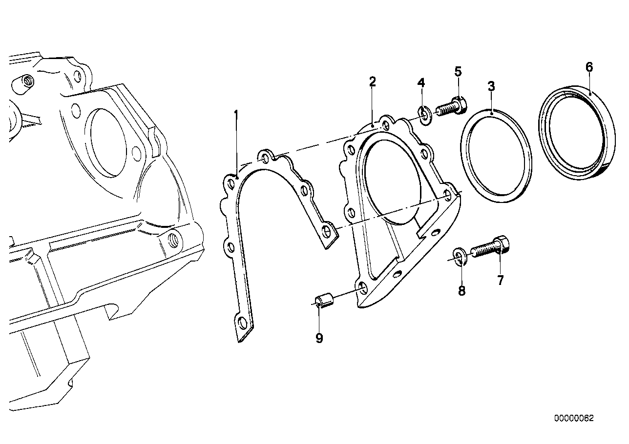 BMW 11 14 1 706 785 - Radijalni zaptivni prsten (semering), radilica parts5.com