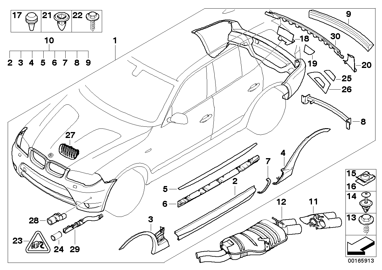 BMW 66 20 6 989 069 - Park yardım sistemi sensörü parts5.com