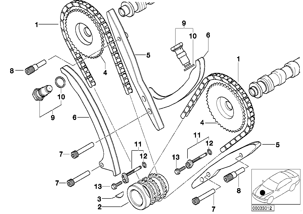 BMW 07 11 9 963 354 - Tesnilni obroc, cep za izpust olja parts5.com