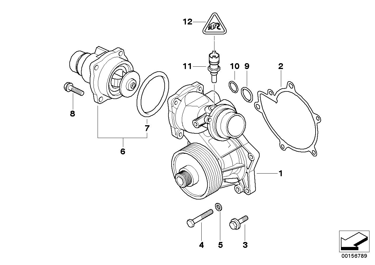 BMW 13621703993 - Senzor,temperatura lichid de racire parts5.com