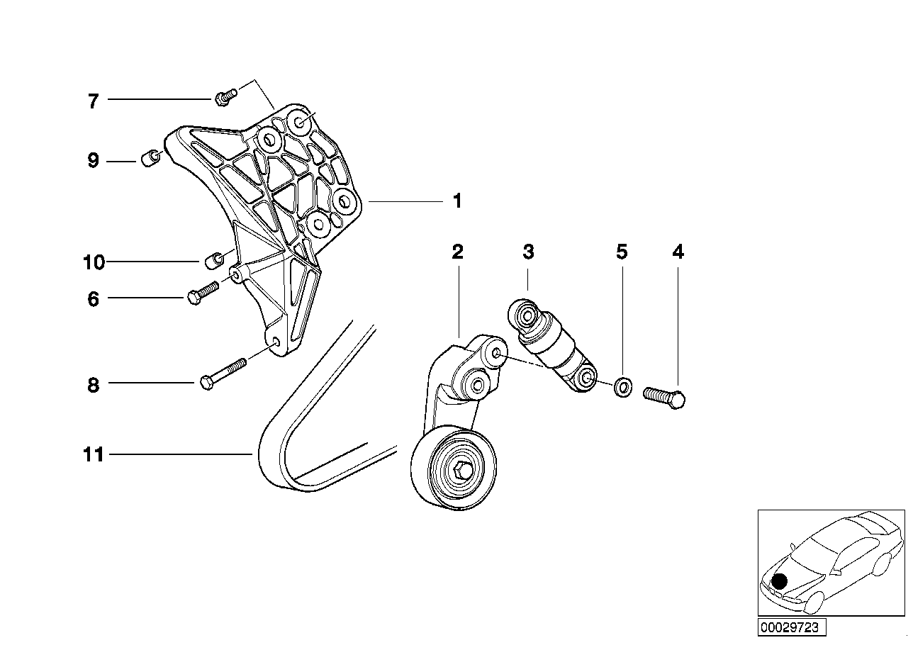 BMW 64 55 2 248 190 - Ιμάντας poly-V parts5.com