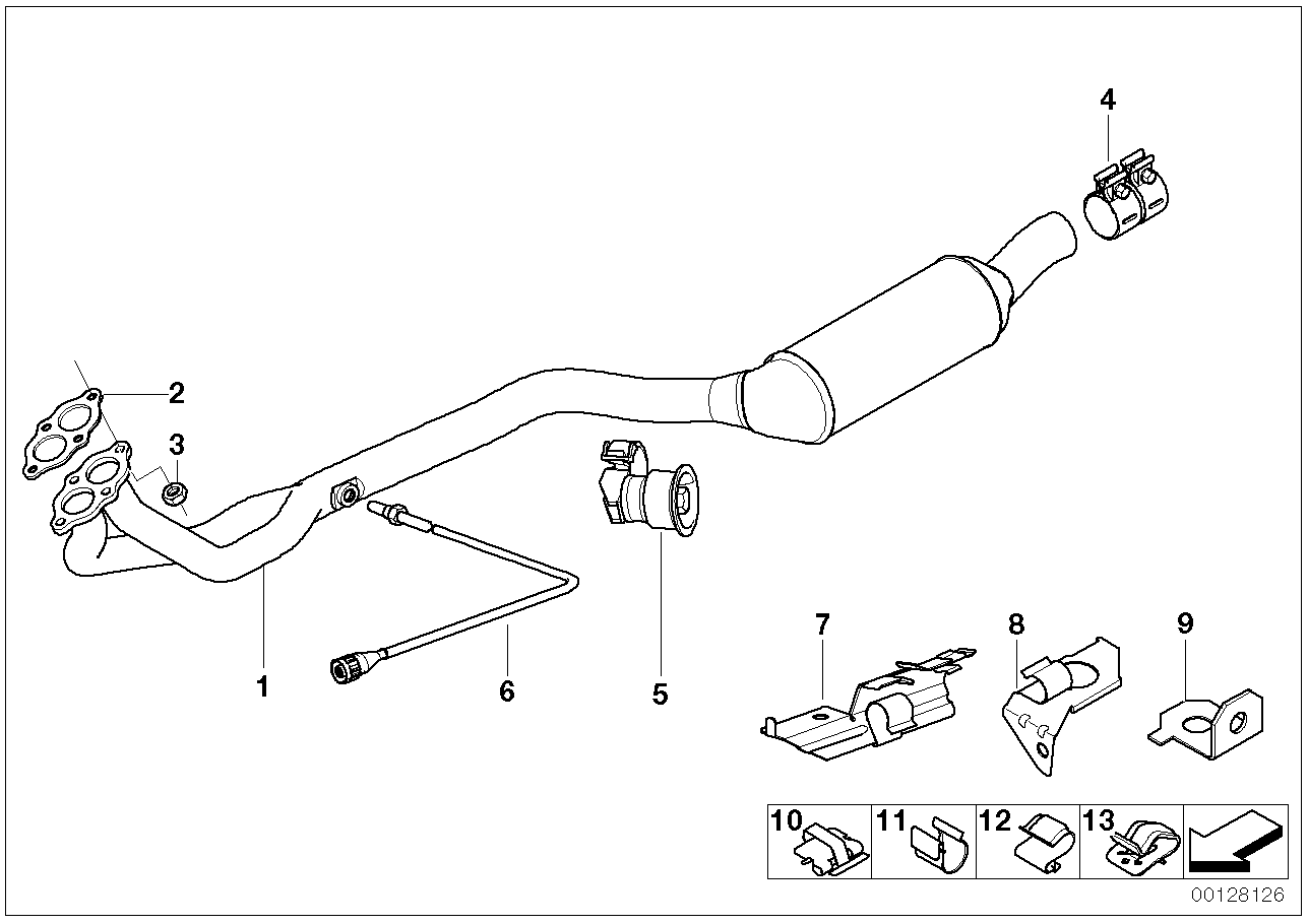 BMW 11 78 1 247 475 - Sonda Lambda parts5.com