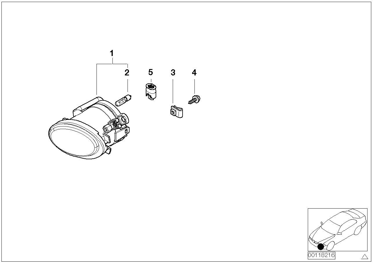 BMW 63 21 7 160 786 - Bulb, cornering light parts5.com