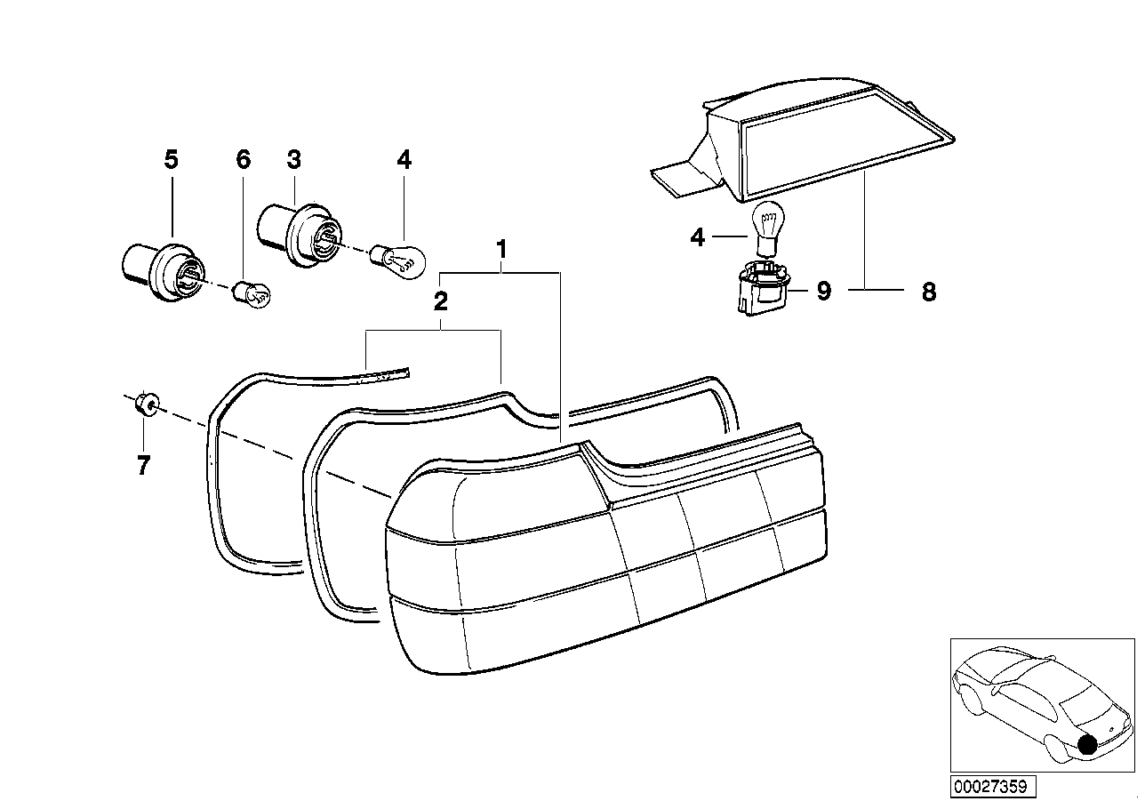 BMW 07 50 9 063 573 - Žárovka, osvětlení přístrojů parts5.com