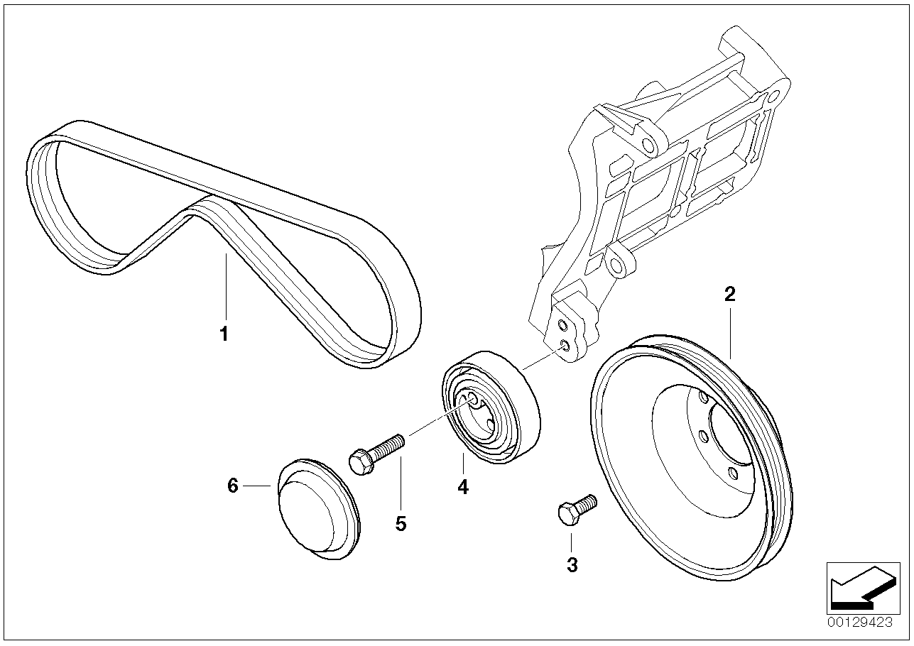 BMW 64 55 2 245 451 - Ozubený klinový remeň parts5.com