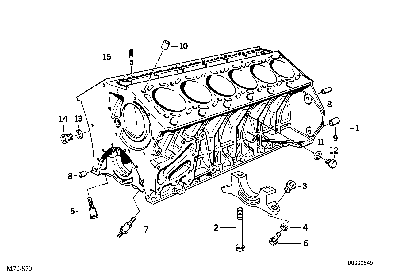 BMW 07 11 9 919 143 - Vis-bouchon, carter d'huile parts5.com