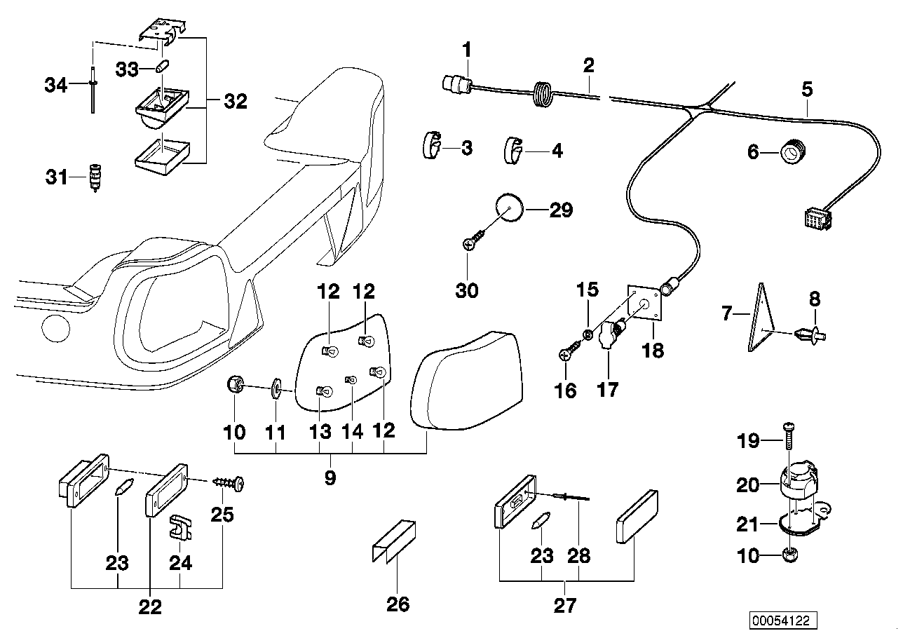 BMW 07 11 9 978 384 - Hõõgpirn,instrumentide valgustus parts5.com