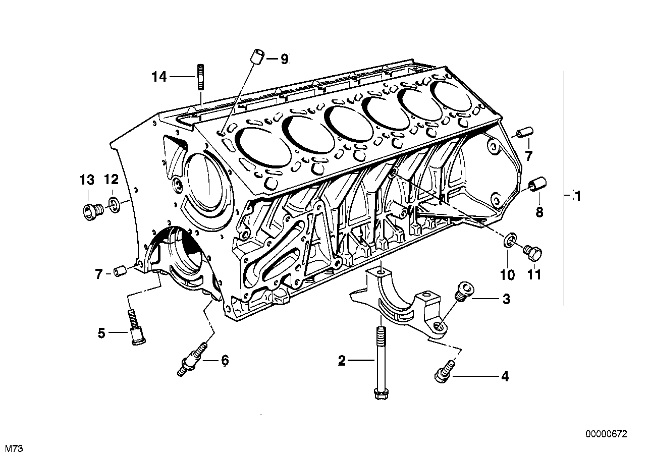 BMW 07 11 9 905 428 - Zárócsavar, olajteknő parts5.com