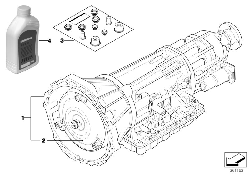 BMW 83 22 9 407 858 - Λάδι αυτόματου κιβωτίου ταχυτήτων parts5.com