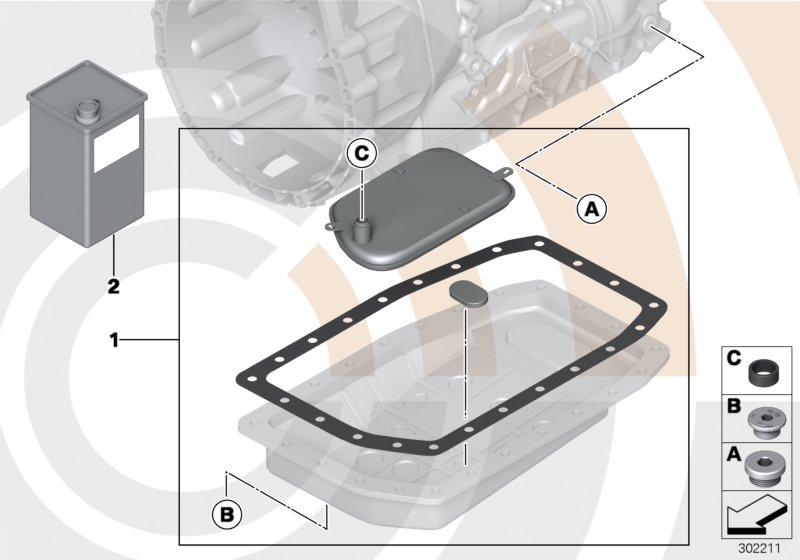 BMW 83 22 2 344 206 - Olje menjalnika parts5.com