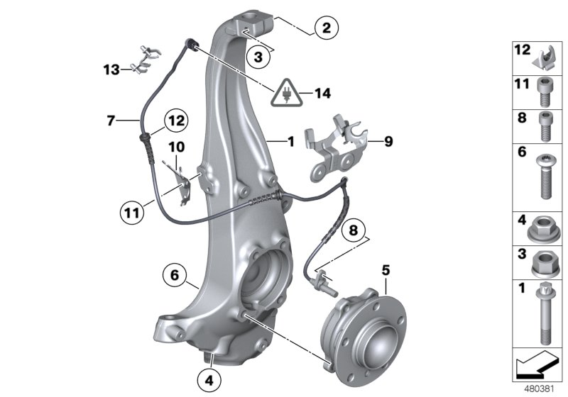 BMW 31206850158 - Set rulment roata parts5.com