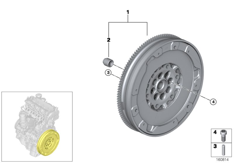 BMW 11 22 8 507 622 - Vijak parts5.com