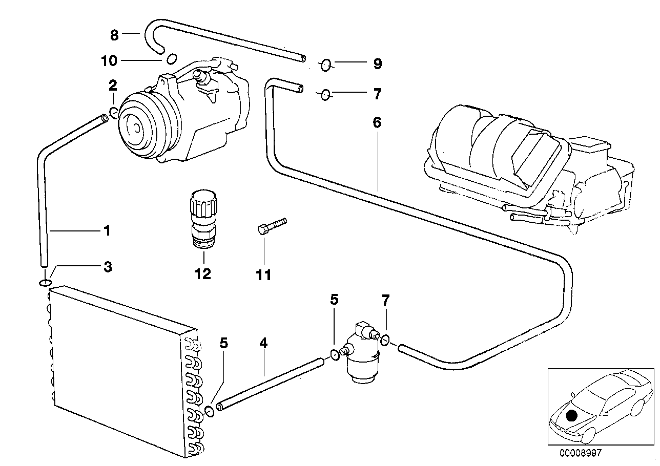 BMW 64508363041 - Rondelle d'étanchéité, vis de vidange d'huile parts5.com