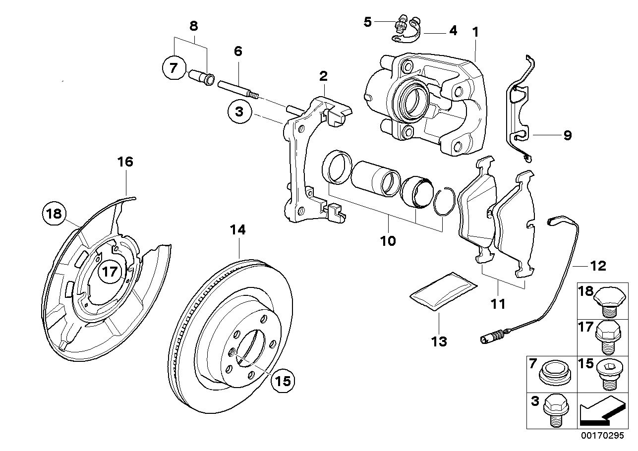 BMW 34216764651 - Brake Disc parts5.com