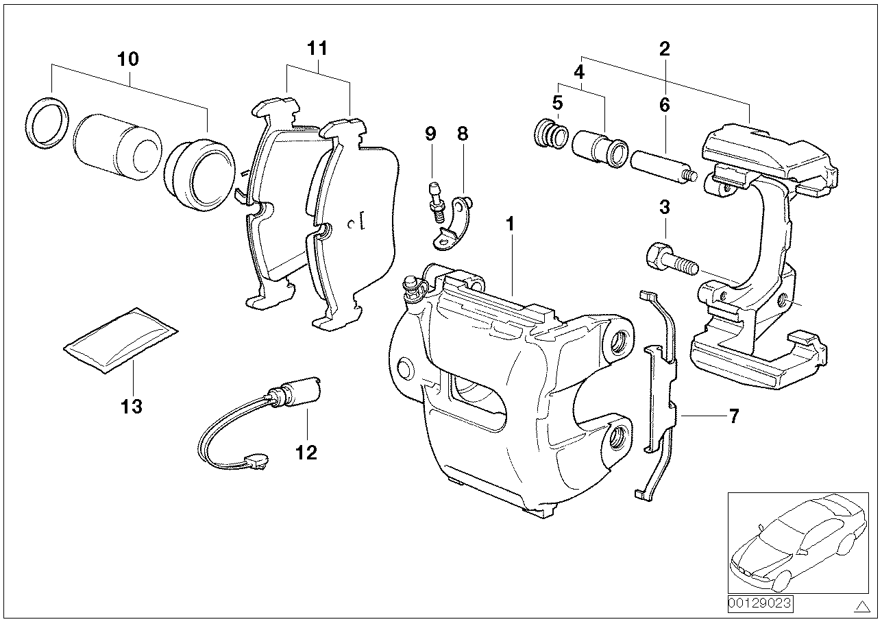 BMW 34116765881 - Brake Caliper parts5.com