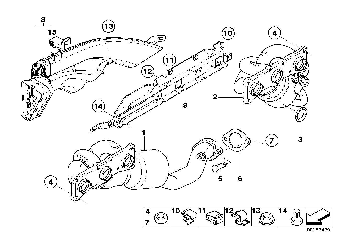 BMW 18407560715 - Catalizador parts5.com