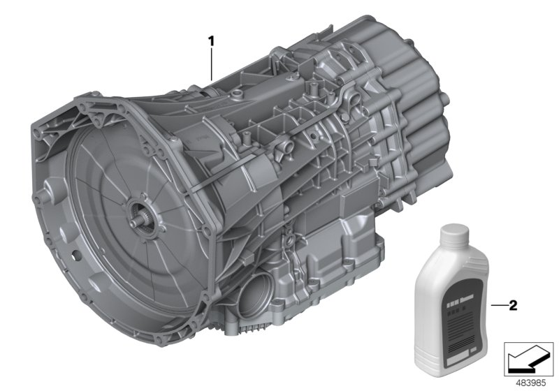 BMW 83222446673 - Λάδι αυτόματου κιβωτίου ταχυτήτων parts5.com