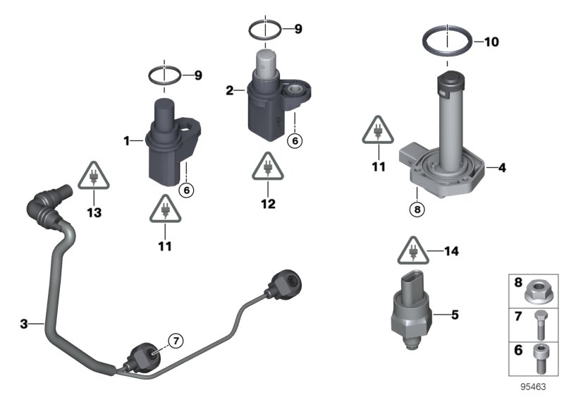 Mini 12 61 1 730 160 - Andur,Õlisurve parts5.com