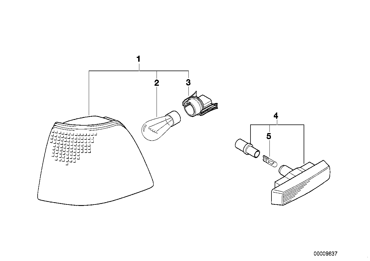 BMW 8219 9 405 440 - Bulb, headlight parts5.com