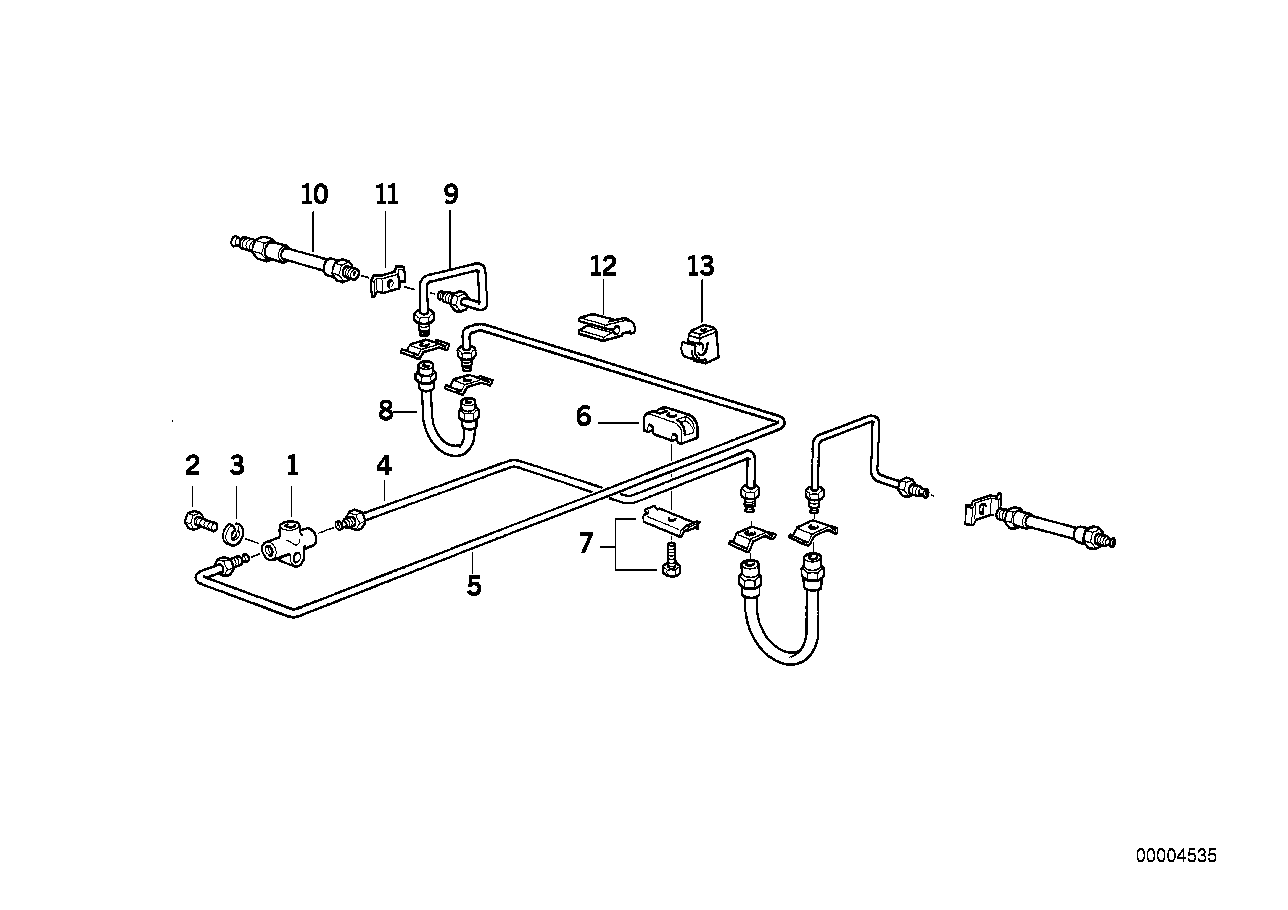 BMW 34321159881 - Ελαστικός σωλήνας φρένων parts5.com