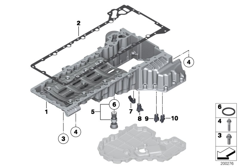 BMW 11 13 7 578 305 - Junta, depósito de aceite parts5.com