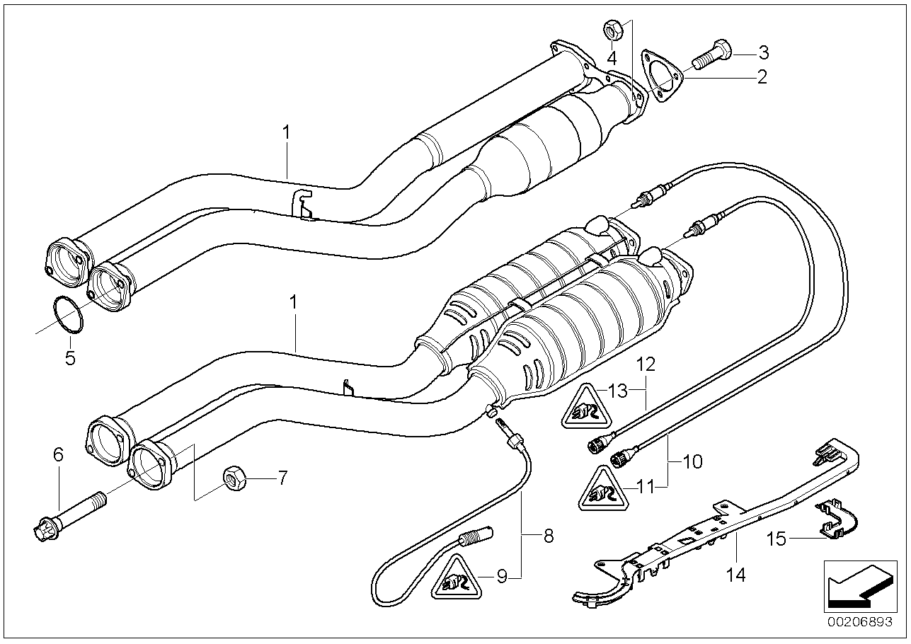 BMW 18307832488 - Katalysator parts5.com