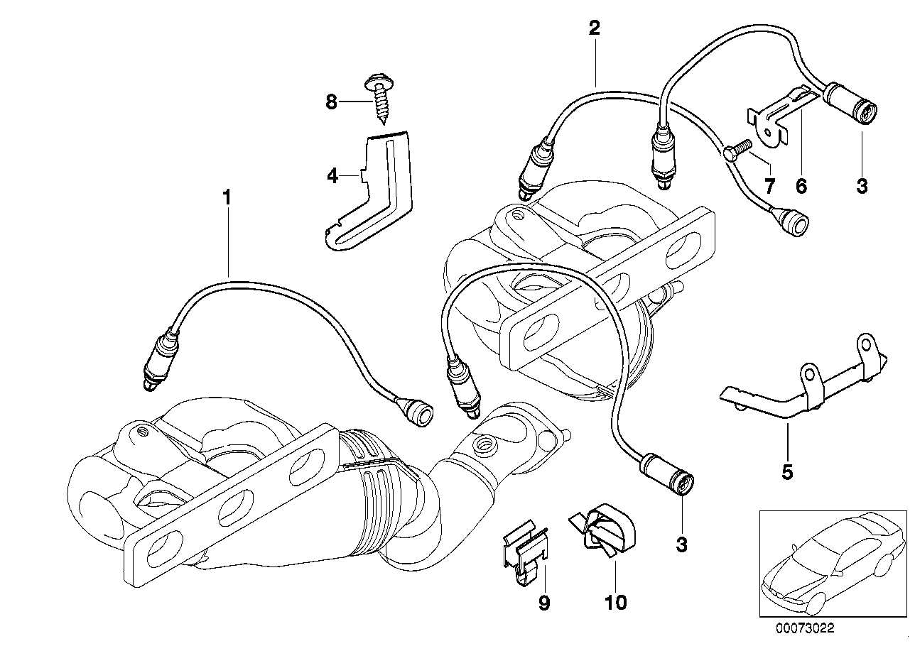 BMW 11 78 1 437 586 - Lambda sonda parts5.com