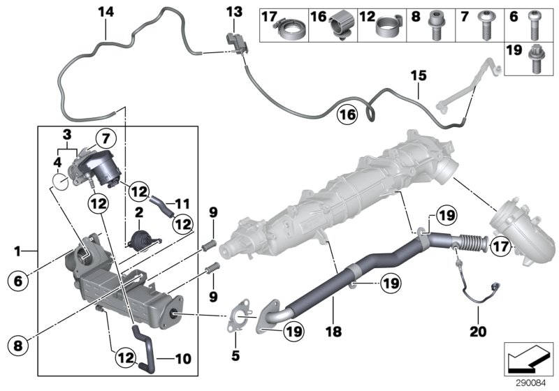 BMW 11717810871 - Supapa EGR parts5.com