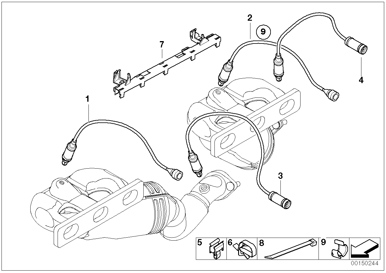 BMW 11787514926 - Lambda andur parts5.com