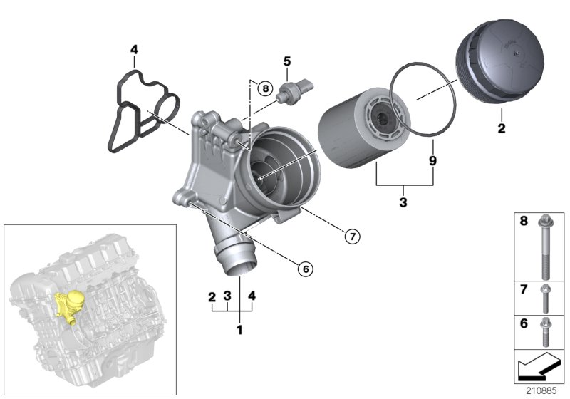 BMW 11427566133 - Junta, bomba de aceite parts5.com