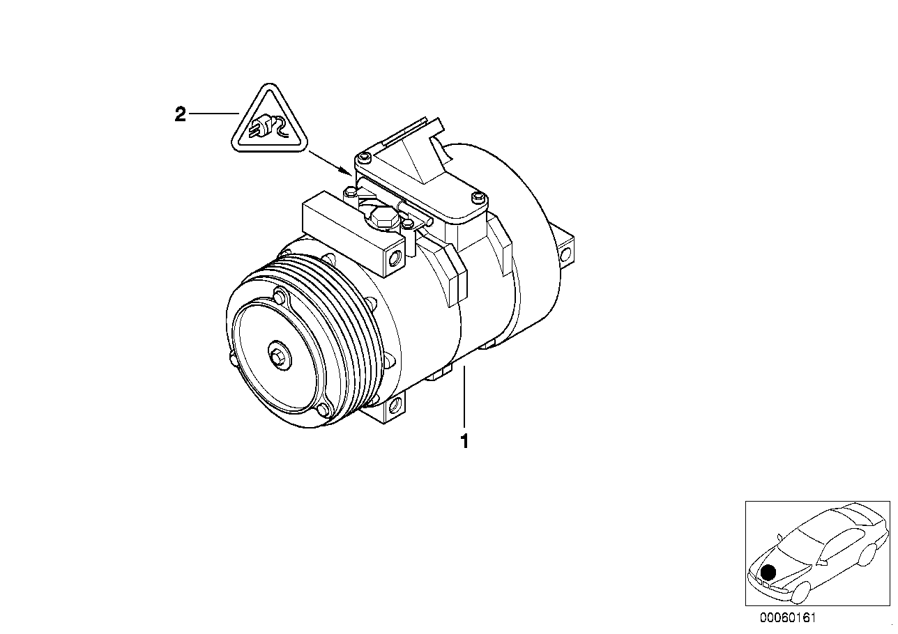 BMW 64 50 9 174 802 - Kompresor, klimatizace parts5.com