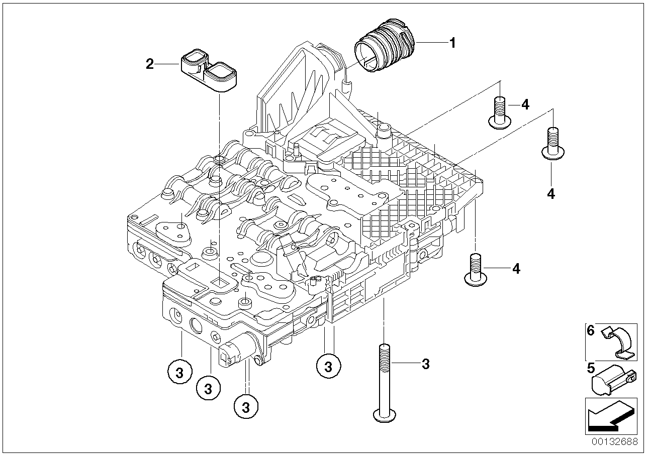 BMW 24 34 7 588 724 - Oil Seal, automatic transmission parts5.com