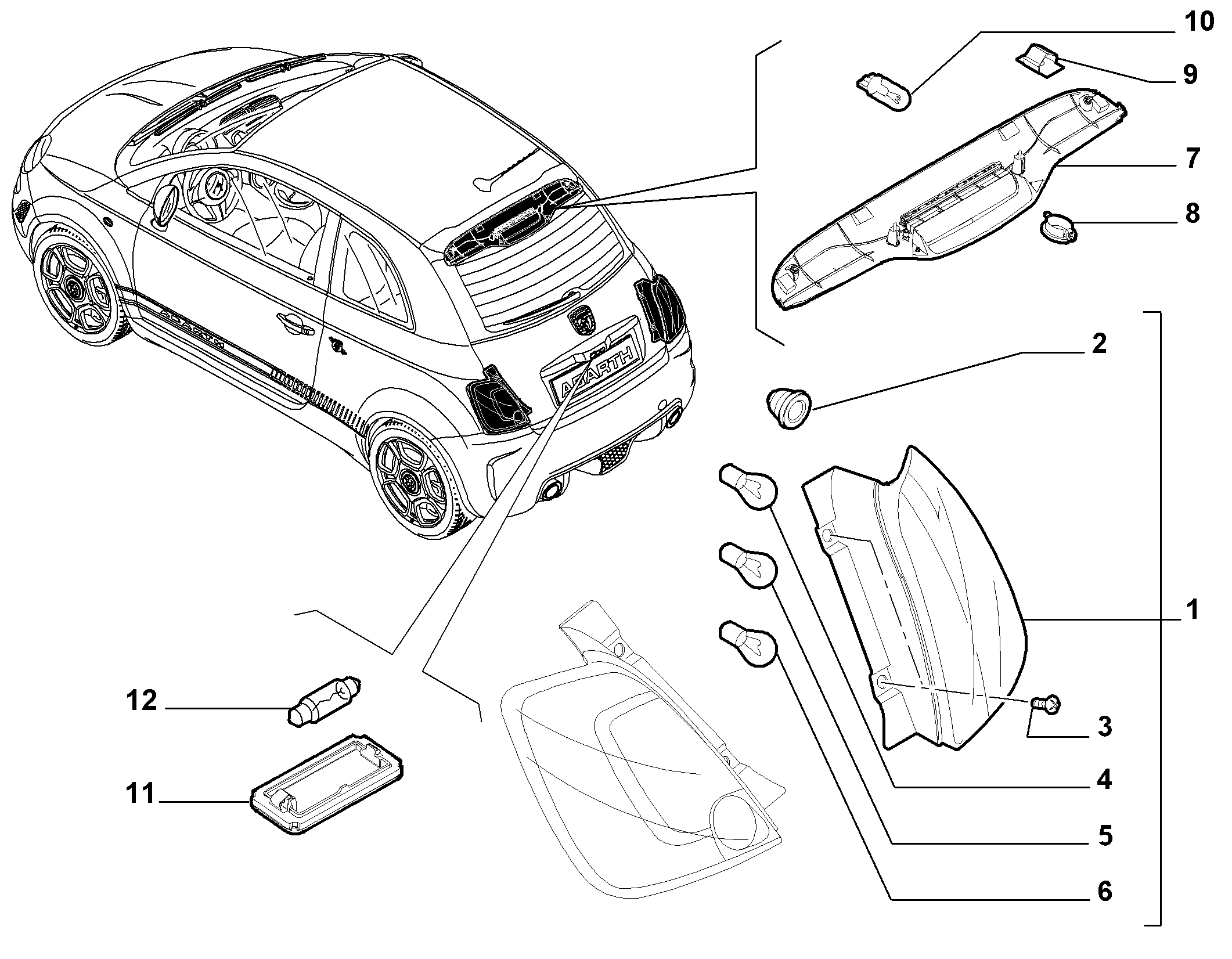 IVECO 10863090 - Žárovka, osvětlení přístrojů parts5.com