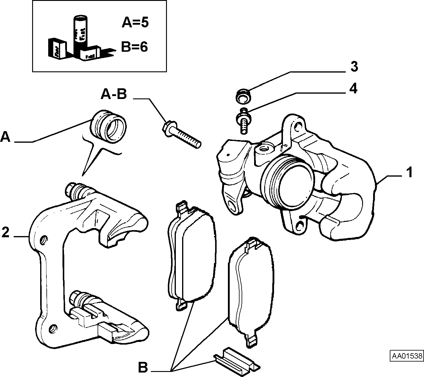 FIAT / LANCIA 77365750 - Set reparatie, etrier parts5.com