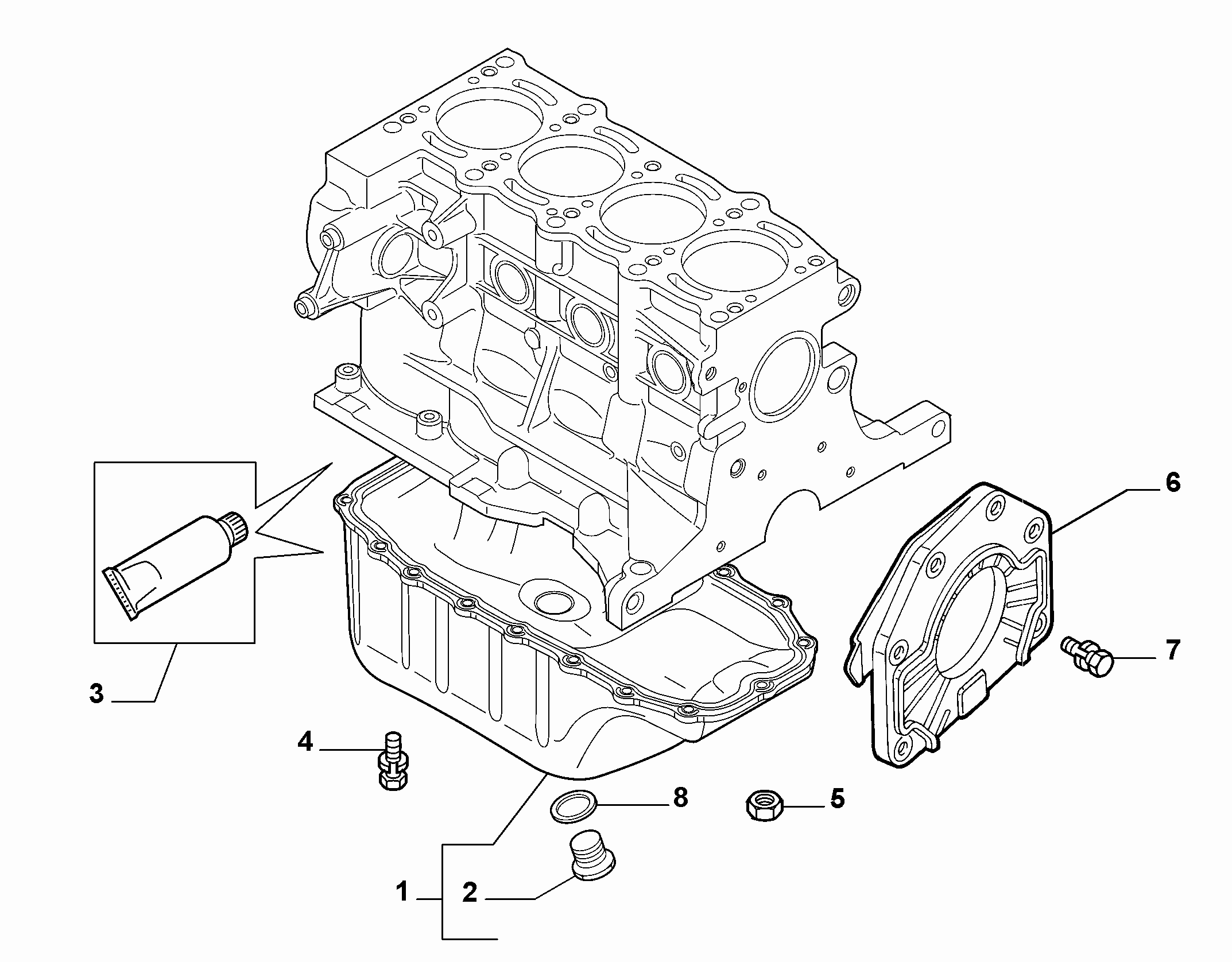 Lancia 10261060 - Junta anular, turbocompresor parts5.com