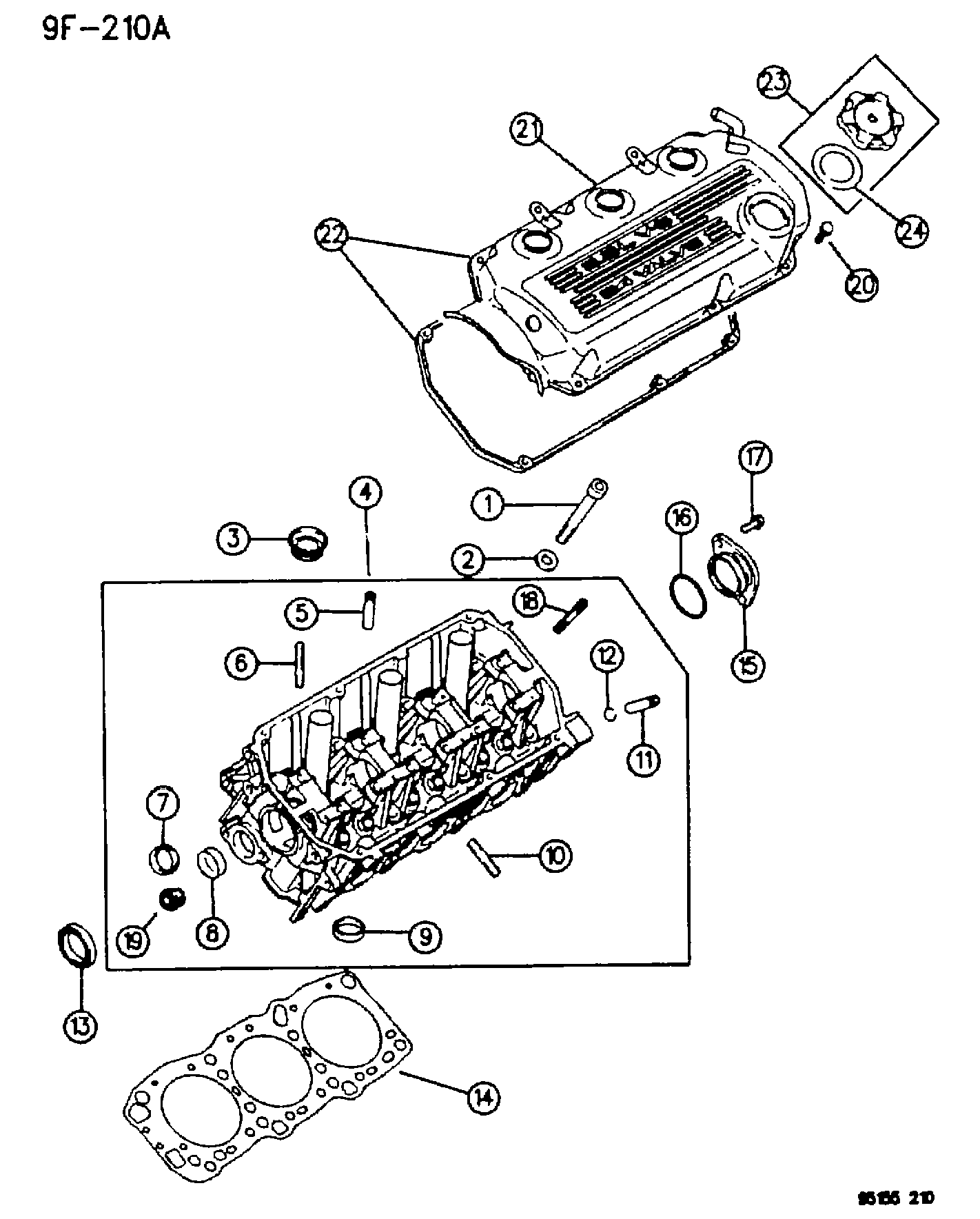 Mitsubishi MF52 0031 - Joint d'étanchéité, collecteur d'admission parts5.com